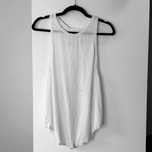LULULEMON White Mesh Tank